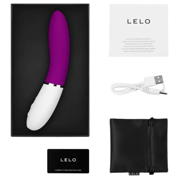 LELO Liv 3 - Vibrador punto G recargable - silicona rosa