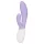 LELO INA Twist - vibrador de punto G controlado por app, con brazo estimulador del clítoris (morado)
