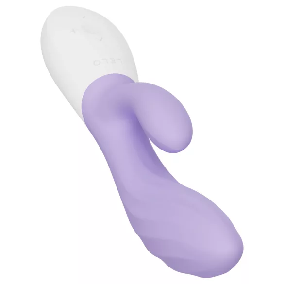 LELO INA Twist - vibrador de punto G controlado por app, con brazo estimulador del clítoris (morado)