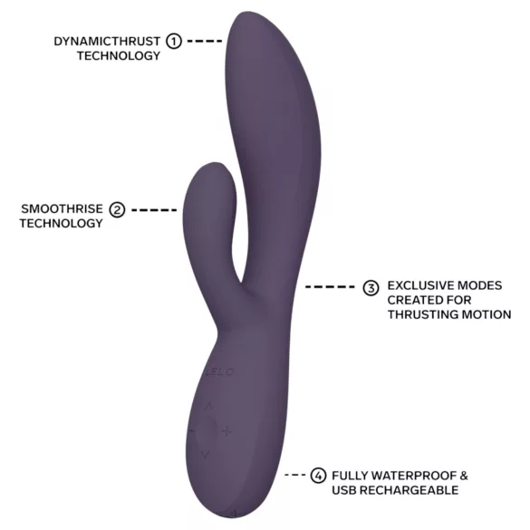 LELO - INA Thrust vibrador conejito impulsor (lila)