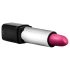 Blush Lipstick Rosé - vibrador lápiz labial impermeable negro-rosa