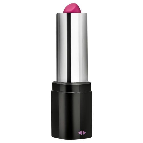 Blush Lipstick Rosé - vibrador lápiz labial impermeable negro-rosa