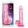 B Yours Sweet N Hard 4 - consolador con testículos - 18cm - silicona rosa