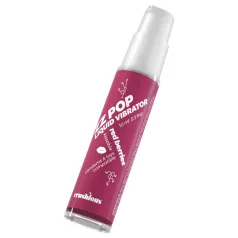   Crushious ZZ POP - vibrador líquido comestible, frutos rojos (10 ml)