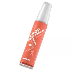   Crushious ZZ POP - vibrador líquido comestible, melocotón (10 ml)