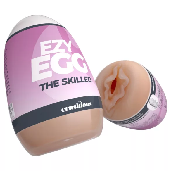 Crushious Ezy Egg The Skilled - huevo masturbador (color carne)