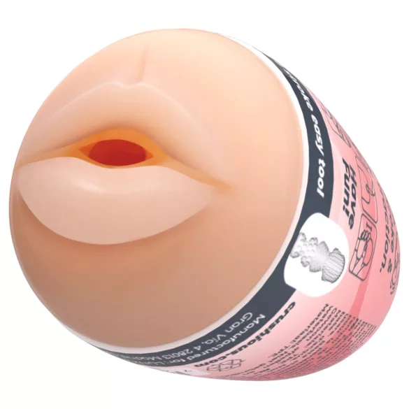 Crushious Ezy Egg Mouth - huevo masturbador (color piel)