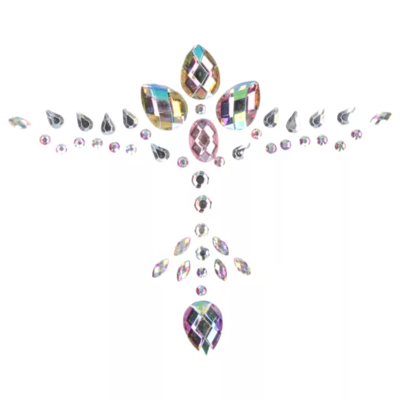 Le Désir - pegatina corporal brillante - arcoíris