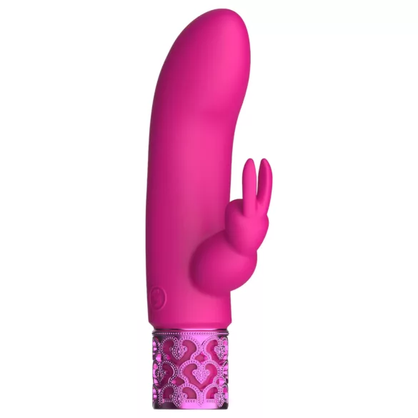 Royal Gems Dazzling - vibrador con brazo para clítoris recargable