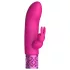 Royal Gems Dazzling - vibrador con brazo para clítoris recargable
