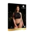 Le Désir Plus Size - conjunto de fiesta negro con strass (XL-3XL)
