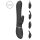 Vive Chou: Vibrador 4 en 1 con brazo para clítoris (negro)