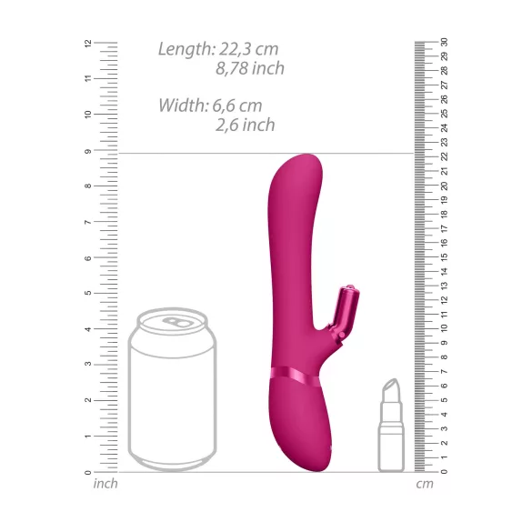 Vive Chou - vibrador recargable con cabezales intercambiables para clítoris