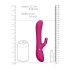 Vive Chou - vibrador clitorial recargable con cabezales (rosa)