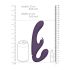 Vive Suki - Vibrador ajustable sin arnés (lila)
