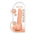 RealRock - dildo realista con testículos - 17 cm - color natural