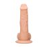 RealRock Dong 8 - consolador realista con testículos (20 cm) - natural
