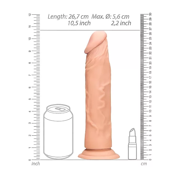 RealRock - Consolador realista - 25cm - color piel