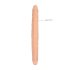 RealRock Doble Dong 14 - Doble Consolador (36cm) - Natural