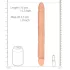 RealRock - dildo doble - 36 cm - color natural