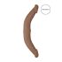 RealRock Doble Dildo 14" (36 cm) - oscuro natural