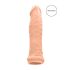 RealRock - funda para pene - 17cm - color natural
