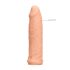 RealRock - funda para pene - 17cm - color natural