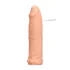 RealRock - funda para pene - 17cm - color natural