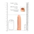 RealRock - funda para pene - 17cm - color natural