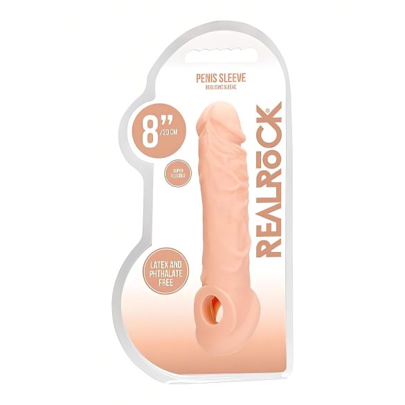 RealRock - funda para pene 21cm - color natural