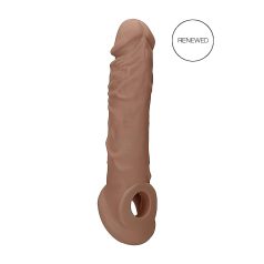 RealRock - funda para pene - 21 cm - color oscuro natural