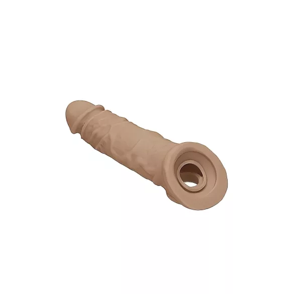 RealRock - funda para pene - 21 cm - color oscuro natural