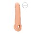 RealRock - funda pene - 21,5 cm - color natural