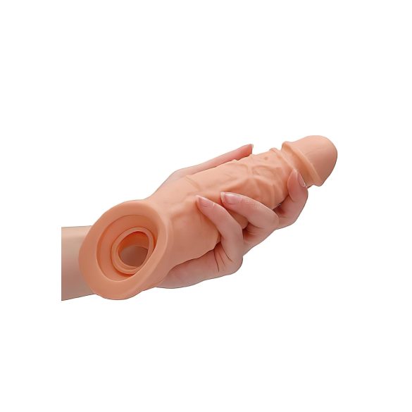 RealRock - funda pene - 21,5 cm - color natural
