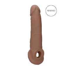 RealRock - funda para pene - 21,5 cm - color piel oscura