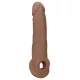 RealRock - funda para pene - 21,5 cm - color piel oscura