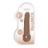 RealRock - funda para pene - 21,5 cm - color piel oscura