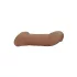 RealRock - funda para pene - 21,5 cm - color piel oscura