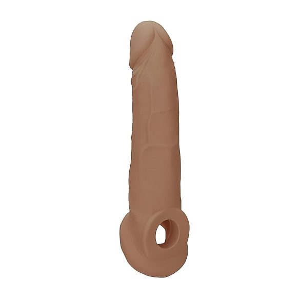 RealRock - funda para pene - 21,5 cm - color piel oscura