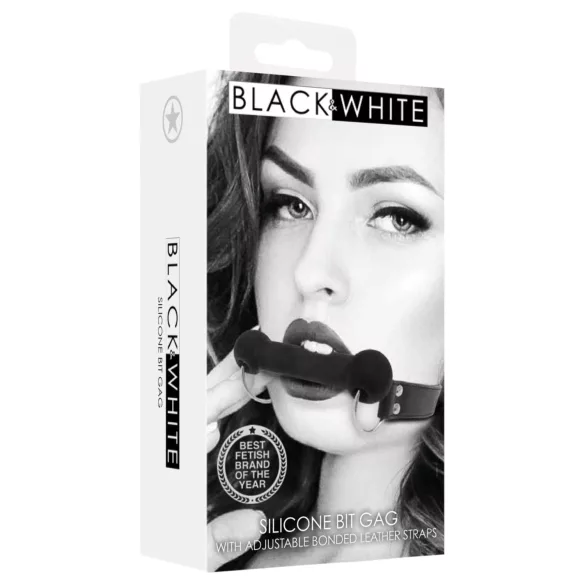 Ouch! - mordaza de hueso - silicona negra