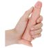 RealRock Slim - dildo realista - 15,5 cm (natural)