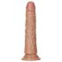 RealRock Slim - consolador realista 15,5cm (tono natural oscuro)