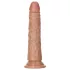 RealRock Slim - consolador realista 15,5 cm - color piel oscura