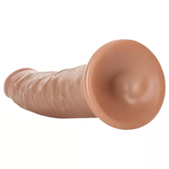 RealRock Slim - consolador realista 15,5 cm - color piel oscura