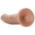 RealRock Slim - consolador realista 15,5cm (tono natural oscuro)