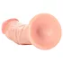 RealRock - dildo realista con ventosa - 15,5 cm - color piel