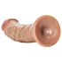 RealRock - consolador realista - 15,5 cm - color piel oscura
