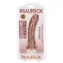 RealRock - consolador realista - 15,5 cm - color piel oscura