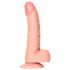 RealRock - dildó realista con succión - 15,5cm (natural)