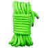 ¡Ouch! - Cuerda de bondage luminosa - 10m (verde)